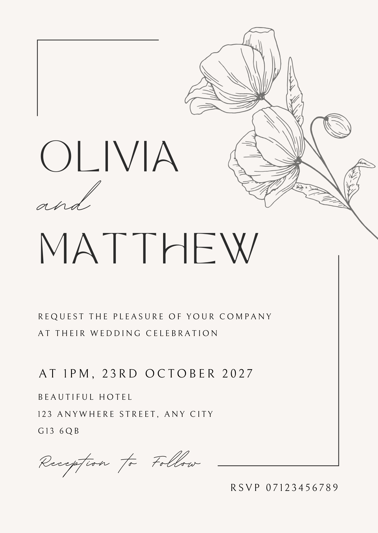 Wedding - Black & White